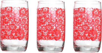 Somil (Pack of 3) Multipurpose Drinking Glass -B1824 Glass Set Water/Juice Glass