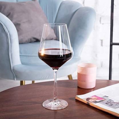 BABALIFINCH (Pack of 3) Wine Glass 360ml Glass Set Wine Glass