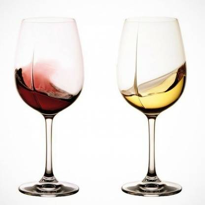HALO NATION (Pack of 2) Wine Glasses Red Wine Glass 330 ML Glass Set Wine Glass - Pack of 2 Glass Set Wine Glass