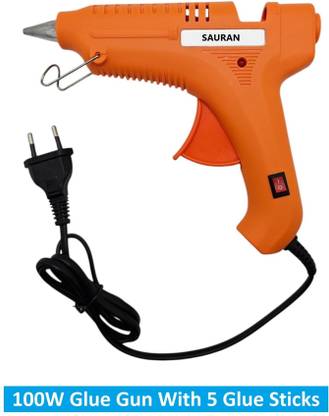 Sauran 100W Glue Gun With 5 Glue Sticks GG95 Corded Glue Gun