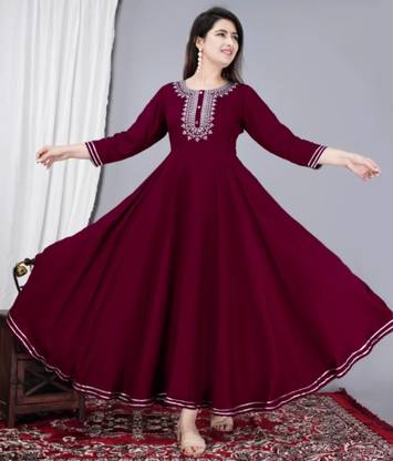 Anarkali Gown