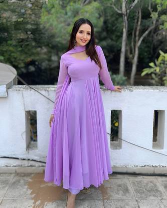 DJCM FASHION HUB Anarkali Gown