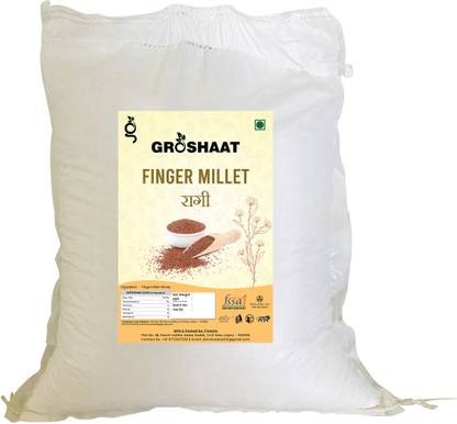 Groshaat Ragi Sabut (Finger Millet Whole)- 10Kg Pack Ragi
