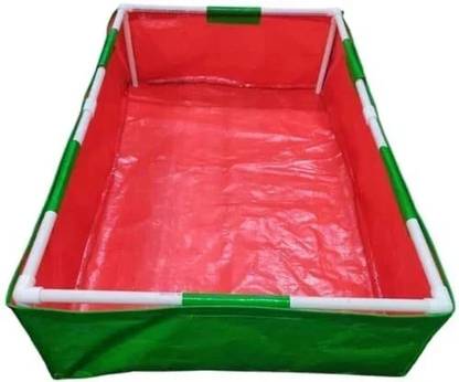 MASHKI Rectangular Grow Bag 48x60x12" with PVC Pipe Support, Large Plant Bags for Garden Grow Bag