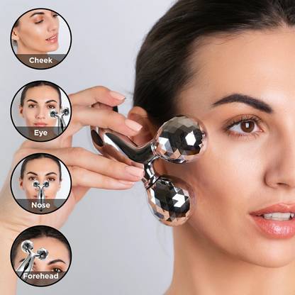 Pick and Nick toy 3D Face Roller Massager Facial Massager for Face Wrinkles in Neck and Eyes RSF11