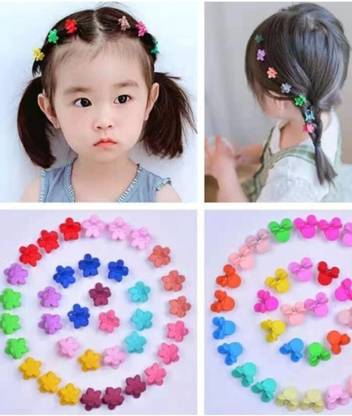 MEHAK CREATION 50 pcs small hair clutcher accessory designer for kids children girls Hair Claw