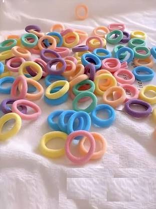 FRESHION STORE Small Elastic Rubber Bands Girls, Mini Rubber bands Ties Rubber Band Rubber Band
