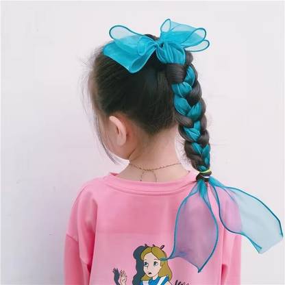 Vivalace Pack of 2 PCS Korean Style Bow Hair Clip for Girls and Women_86 Back Pin