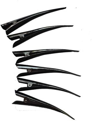 Vachi Comfortable Stylish Ponytail Holder Long Hair Clip For Women/Girls (Pack Of 6) Banana Clip