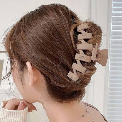 Alucia Korean Super Matte Large Hair claw clips, Big Hair clutcher for womens Hair Claw