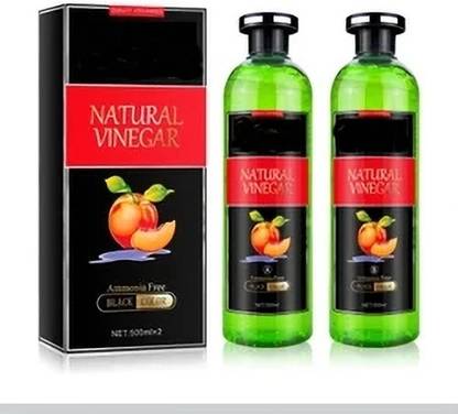Wrixty Fruit Vinegar Based hair dye Natural Black Color | fruit-based extracts , BLACK