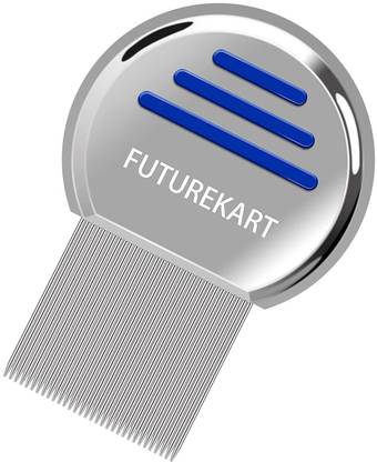 Futurekart Stainless Steel Lice Treatment Comb for Head Lice/Lice Egg Removal Comb