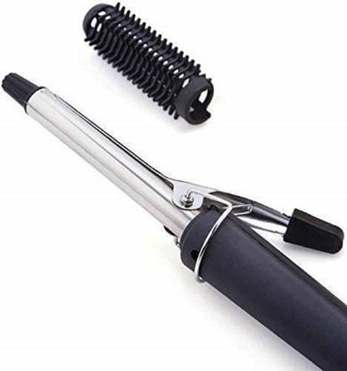 Etszaz Hair Curling Iron Rod for Women For Home Use Instant Heat Styling Brush Hair Curler
