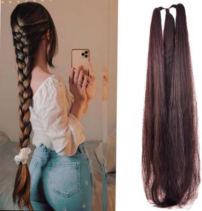 DELUXE HAIR Choti Braided  Extension/Punjabi Paranda/ Accessories Hair Extension