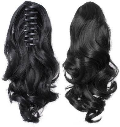 DreamExim Stylish Step Cutting Black Hair Extension