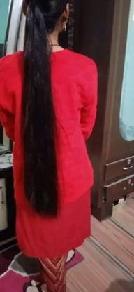 ALX Straight tie up Ribbon Wrap around Ponytail for girls woman silky58a Bun