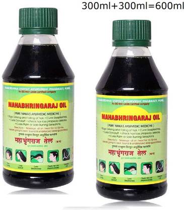 Mahabhringraj oil 600ml (Pack of 2) Hair Oil