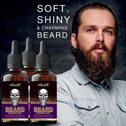 Phillauri Beard oil For Promotes Beard Growth||Conditions Facial Hair||(pack of 3) Hair Oil