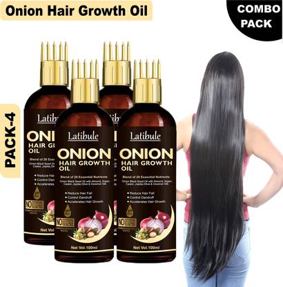 Latibule Black Seed Onion Hair Oil Controls Hair Fall Hair Oil WITH COMB APPLICATOR Hair Oil