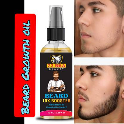 72BKA Beard Growth Oil For Men N4K Hair Oil