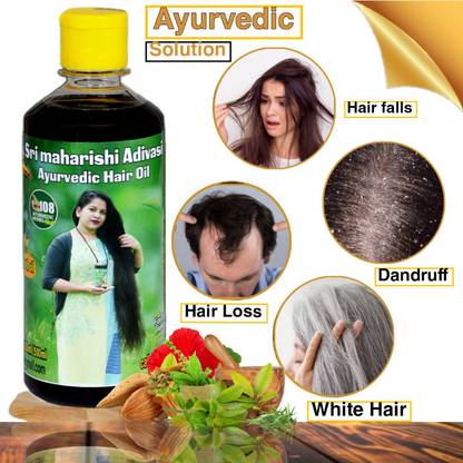 SRI MAHARISHI ADIVASI AYURVEDIC PRODUCTS mahashi Hair Oil