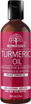 Hollywood Secrets Pure Turmeric Oil Carrier Oil Hair Oil
