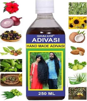 Adivasi Medicine All Type of Hair Problem Herbal Growth  Hair Oil