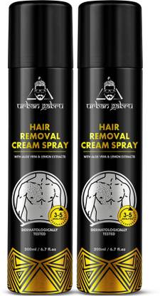 urbangabru Hair Removal Cream Spray for Chest, Back, Legs, Under Arms & Intimate Area Spray