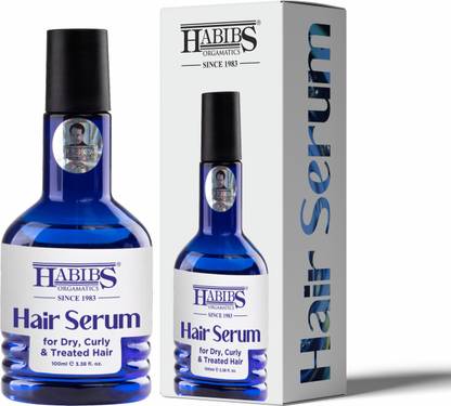 Habibs Hair Serum For high-Gloss silky Smooth Finish enriched Aloevera & sunflower Oil