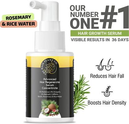 THE HAIR PLANT CO. Advanced Hair Growth Serum and Hair Regenerate Serum Concentrate for Women & Men