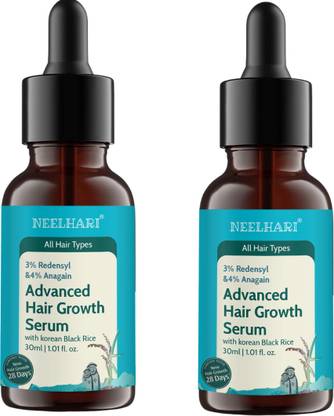 NEELHARI 3% Redensyl & 4% Anagain Hair Growth Serum for Thick Hair