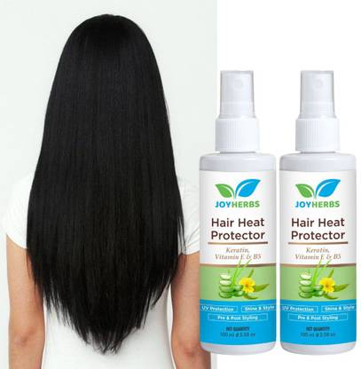 JOYHERBS Hair Heat protector with Hair Heat Protection Spray for Hair Straightening Hair Spray
