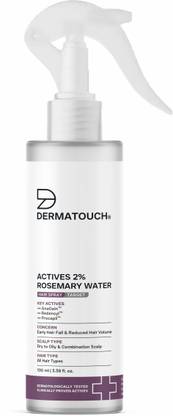 Dermatouch Actives 2% Rosemary Spray for Hair Growth | Suitable for all hair types | 100ml