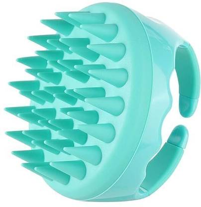 Glovasilk Shampoo Silicon Scalp Massager Hair Brush Comb Scrubber 100%Comfortable All Hair