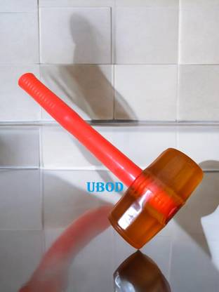 Ubod Rubber Mallet Hammer with Rubber round Head comfortable TILE Hammer SJK0010 Mallet