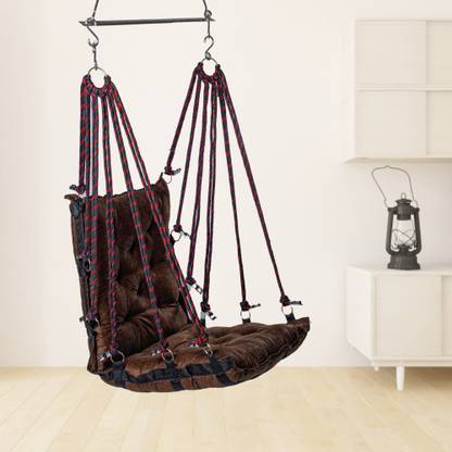 Swingzy Soft Hanging Swing for Adults/Hammock Swing/Swing For Balcony/Swing Chair/ Cotton Hammock