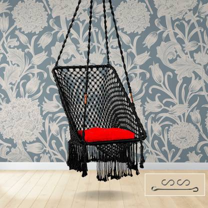 Swingzy Soft Hanging Swing for Adults/Hammock Swing/Swing For Balcony/Swing Chair/ Polyester Hammock