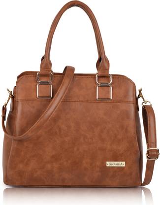 Women Tan Handbag