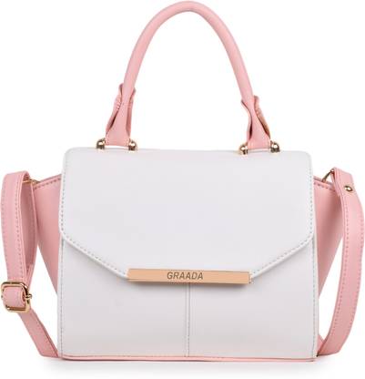 Women White Handbag