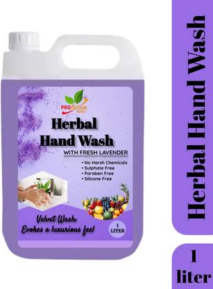 Proactive Herbs Herbal Lavender Germ-Protected Hand Wash Kills 99.99% germs Hand Wash Can