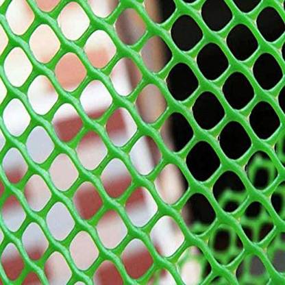 SHARVANI pvcFencing Net/Mesh 4feet Height/20feet Length UV Stabilized 800GSM Portable Green House