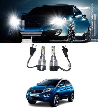 Trigcars Tata Nexon C6 LED Headlight Headlight Car LED for Tata (24 V, 12 W)