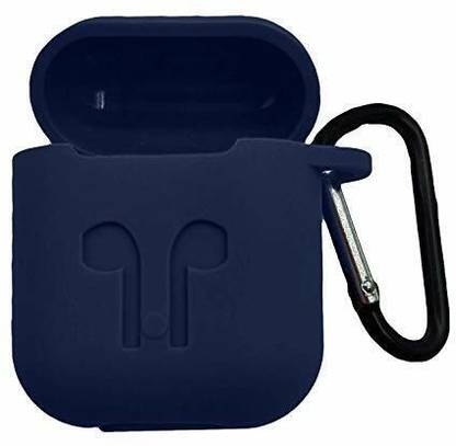 Zelfo Silicone Press and Release Headphone Case For Apple Airpods 1st Generation, Apple Airpods 2nd Generation