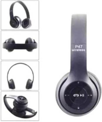 GDS FLIPKART-QC-Super-Bass Bluetooth Headset with Mic, And Memory Card Supported Bluetooth