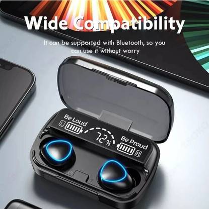 FRONY AT_570A_M10 TWS BLUETOOTH WIRELESS IN EAR EARBUD & GAMING HEADSET WITH MIC Bluetooth