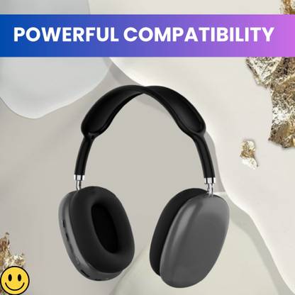 Clairbell P9 Wireless, 5.1 Bluetooth Headphones Over Ear With Adjustable DesignK496 Bluetooth