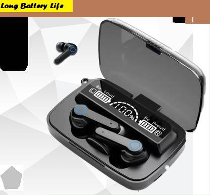 Bashaam B1339_M10 ADVANCED 6HRS PLAYBACK HEADSET (HEAVY QUALITY) BLACK (PACK OF 1) Bluetooth Gaming