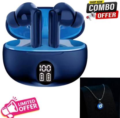 Pb enterprises Airdrops pro 3 White wireless bluetooth earbuds (Truely wireless) Bluetooth Headset