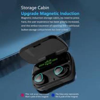 FRONY AT_565A_M10 TWS BLUETOOTH WIRELESS IN EAR EARBUD & GAMING HEADSET WITH MIC Bluetooth