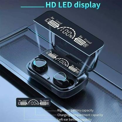 Techgadgest Amazing M10 earbuds with microphone Bluetooth